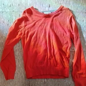 Bright Orange Sweater